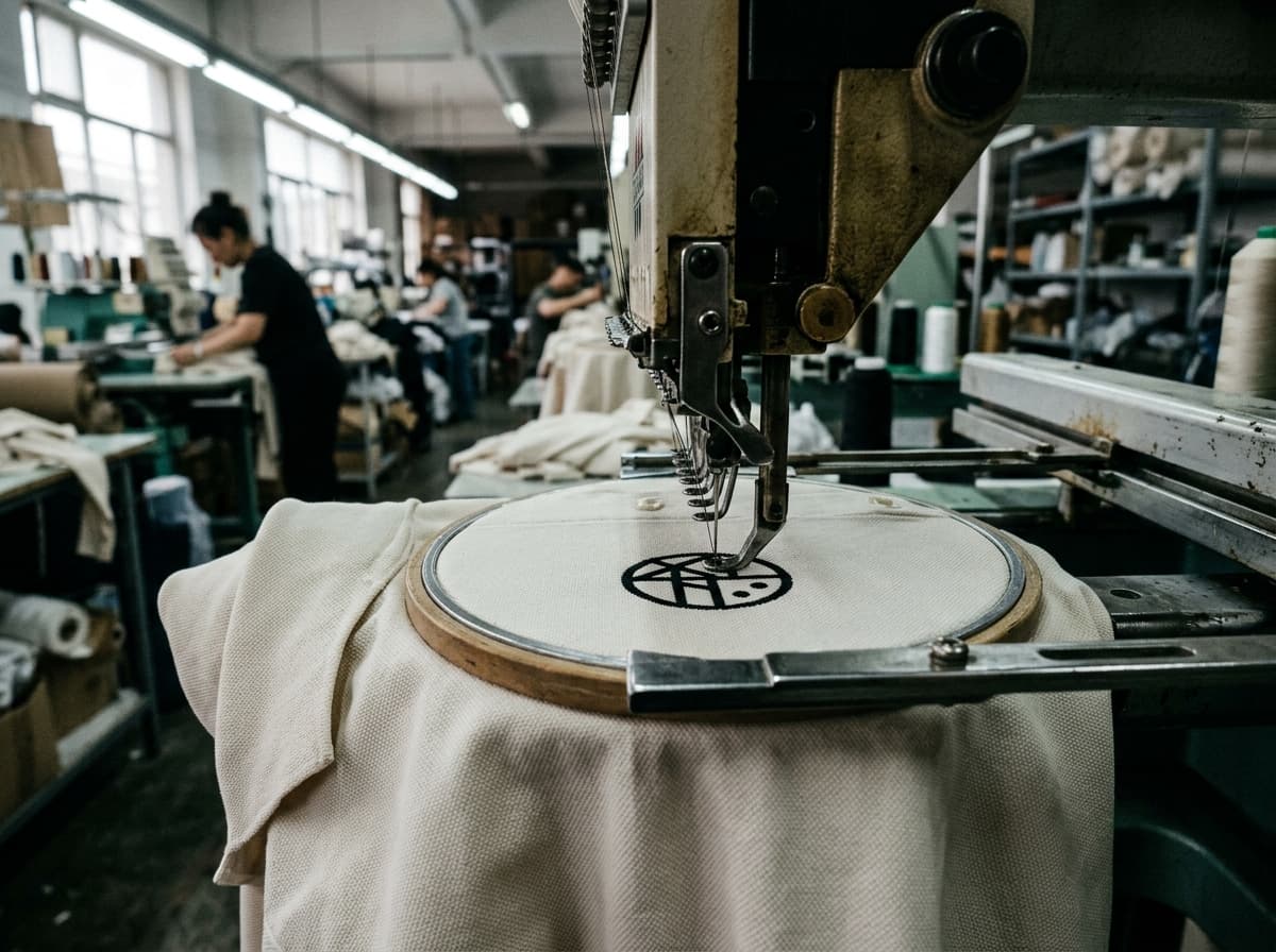 Fig. 01 — Flat Embroidery