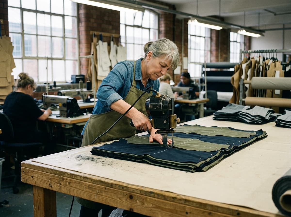 Fig. 02 — Fabric Cutting