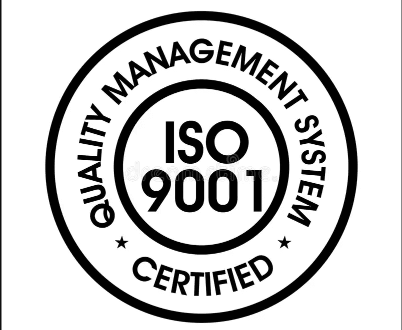 ISO 9001 Quality Management certification logo