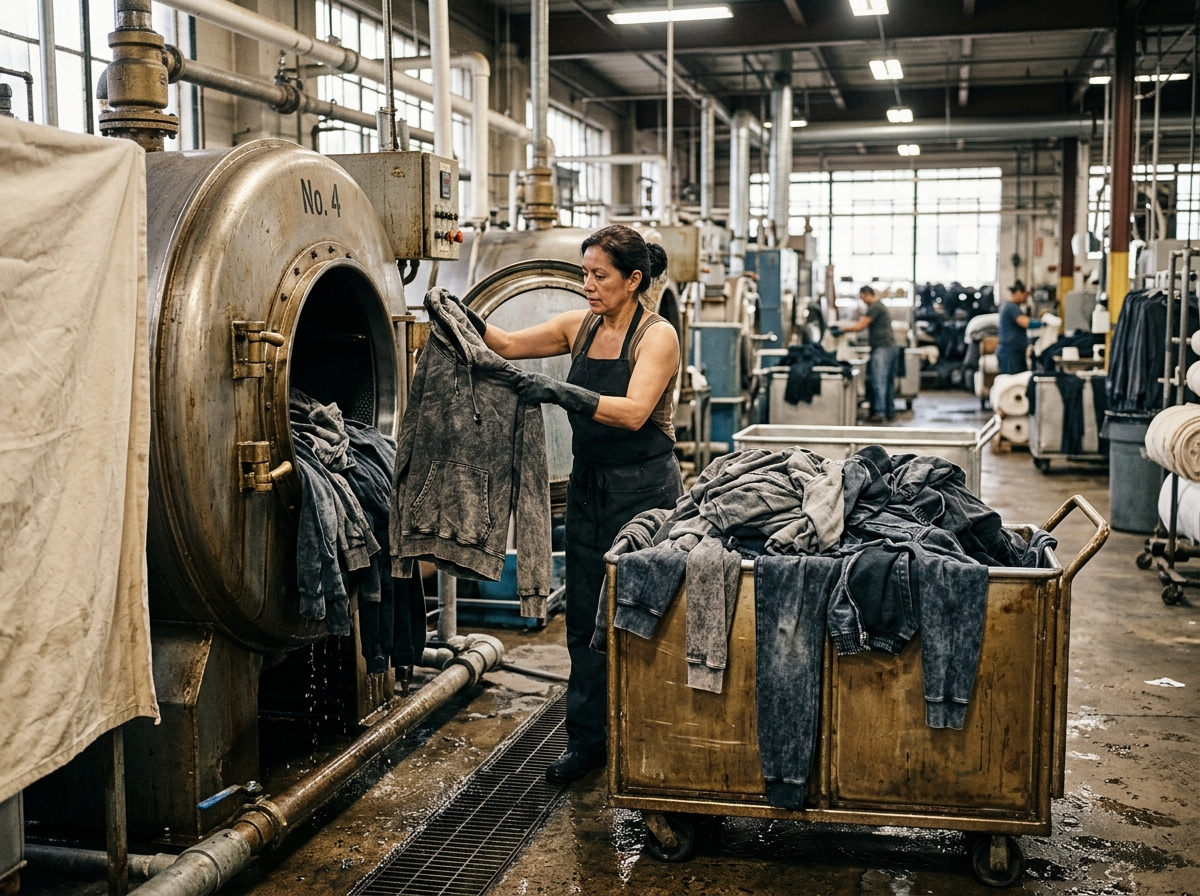 Fig. 06 — Garment Washes & Finishing