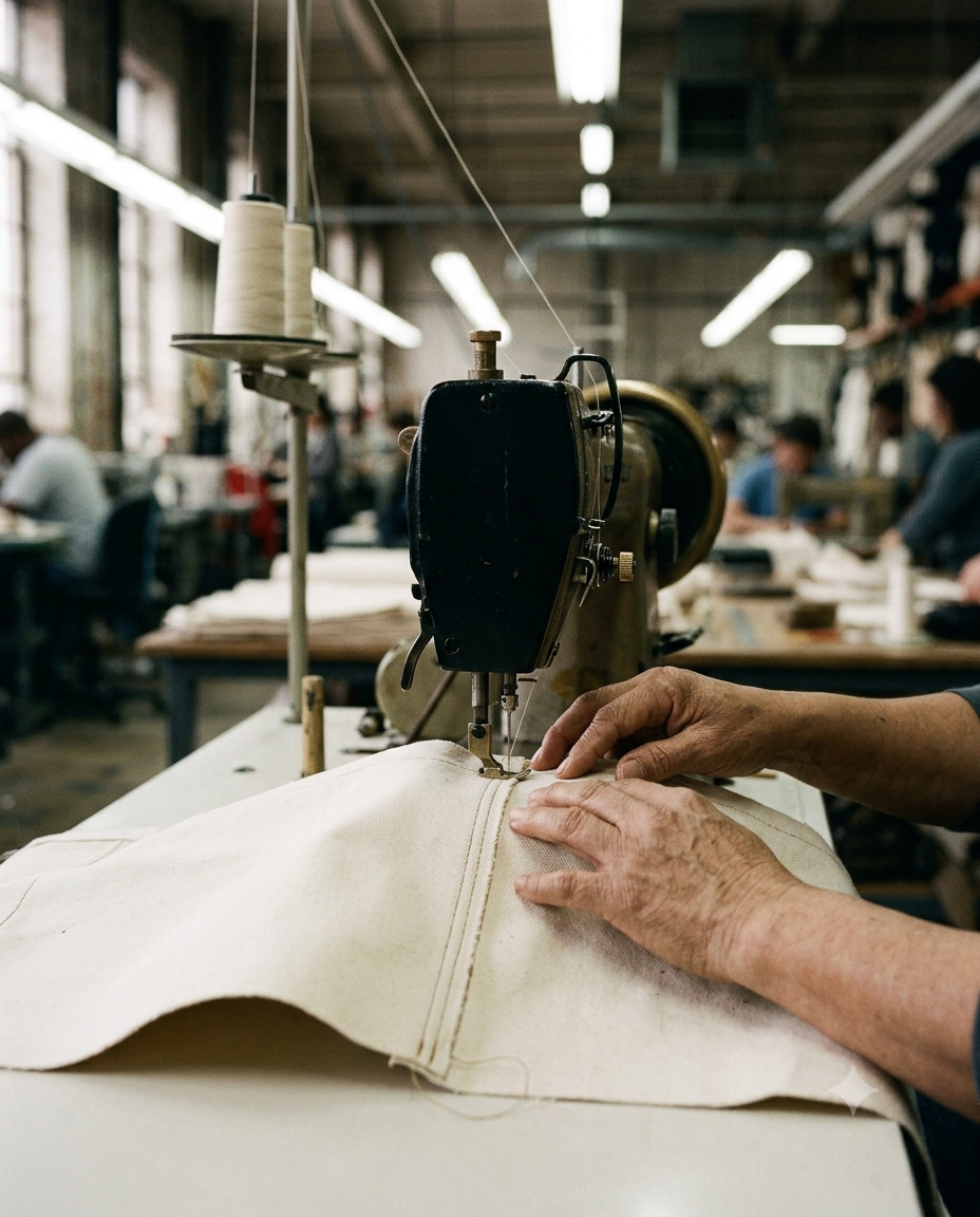 Fig. 01 — Cut & sew floor